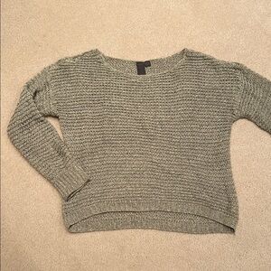Gray Knit Sweater